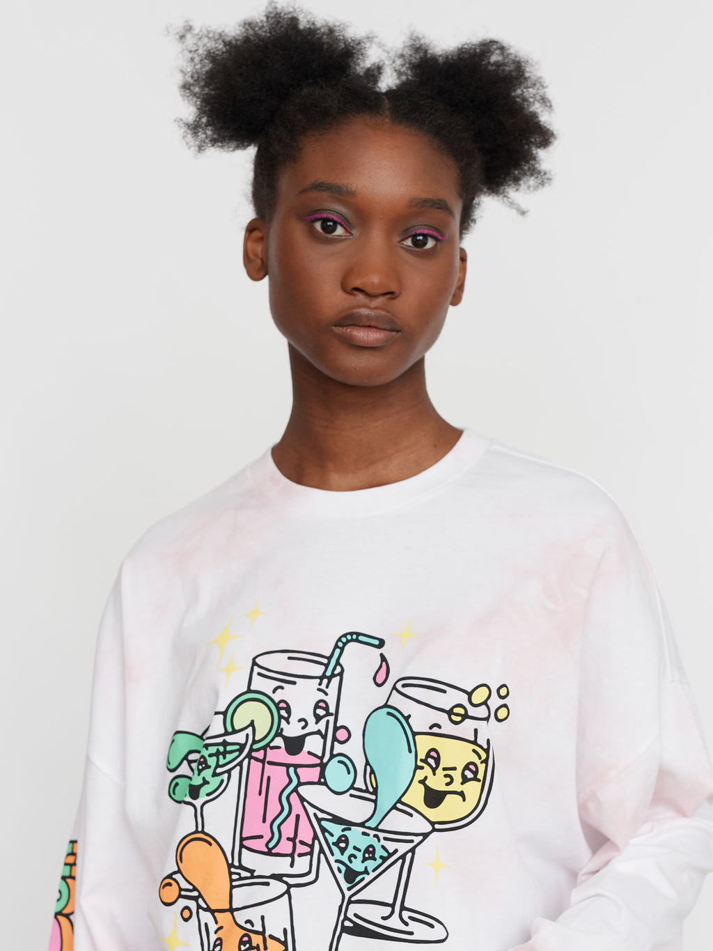 Lazy Oaf Happy Hour Long Sleeve T-Shirt