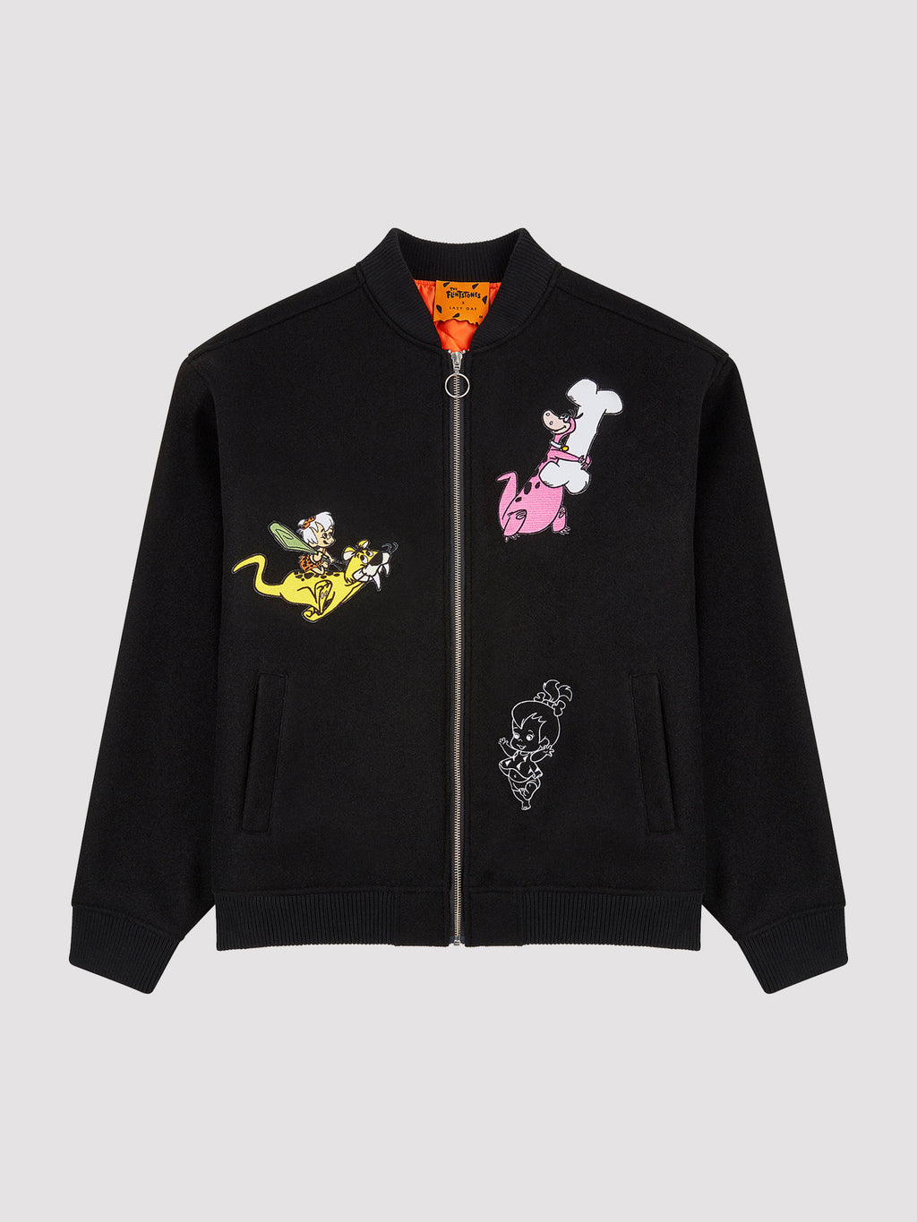 Lazy Oaf x The Flintstones Character Bomber Jacket