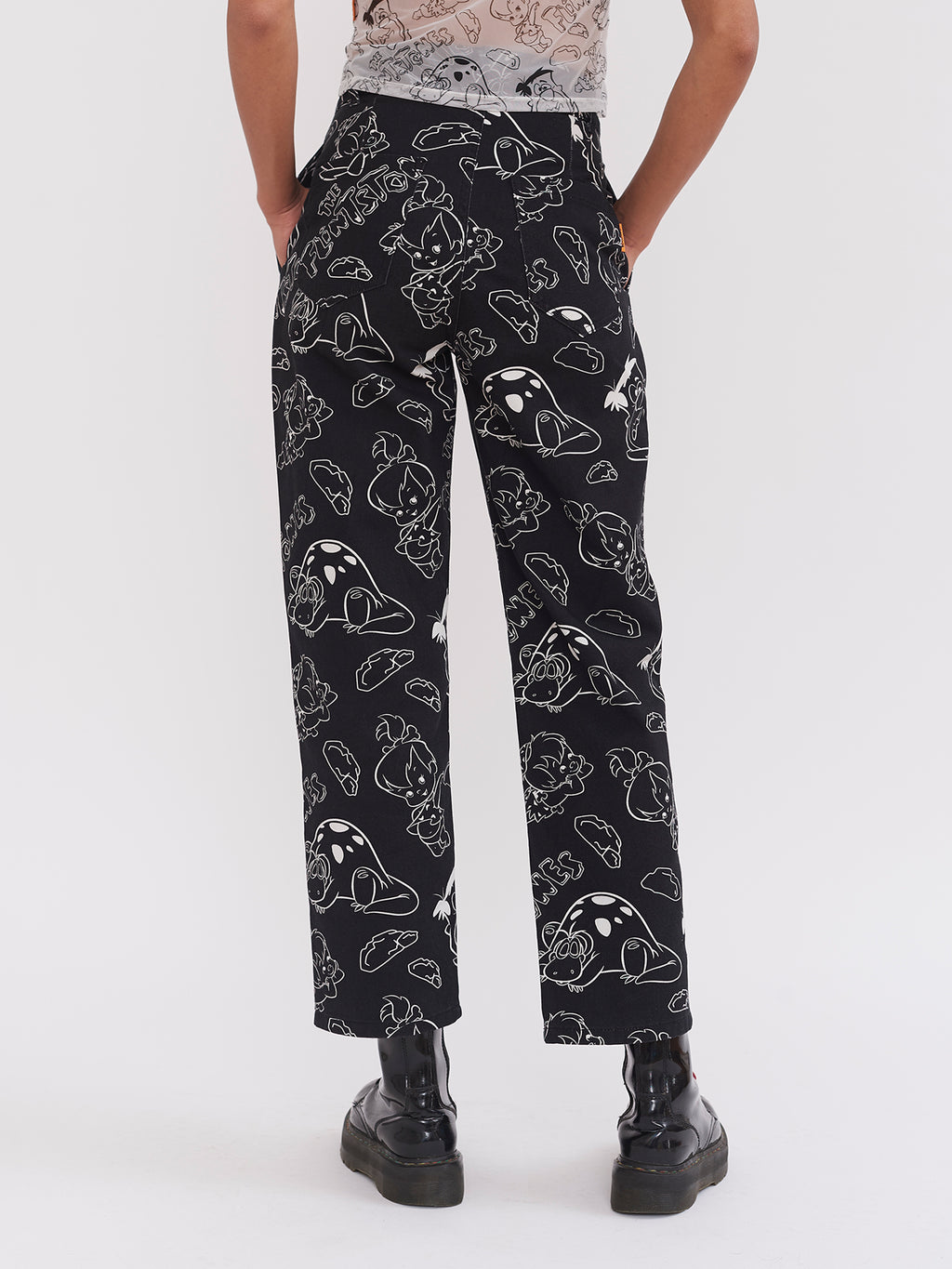 Lazy Oaf x The Flintstones Unisex Character Pants