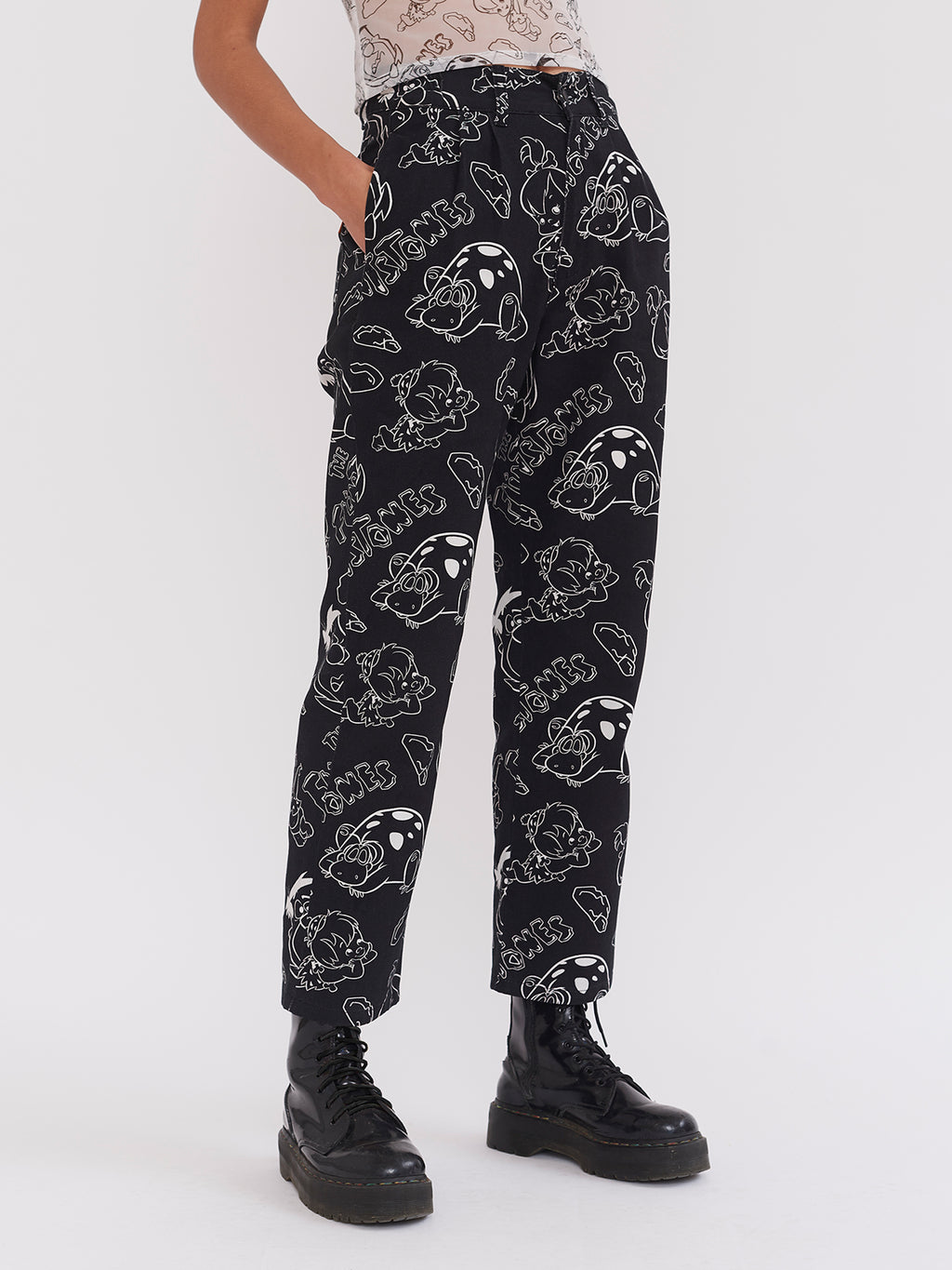 Lazy Oaf x The Flintstones Unisex Character Pants