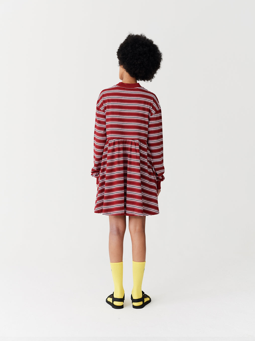 Lazy Oaf Stripy Long Sleeve Sally Dress