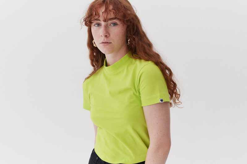 LO Lime Fitted T-shirt