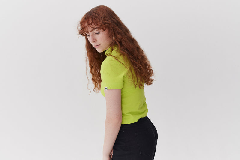 LO Lime Fitted T-shirt