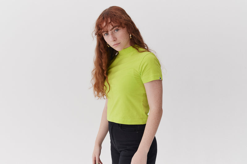 LO Lime Fitted T-shirt