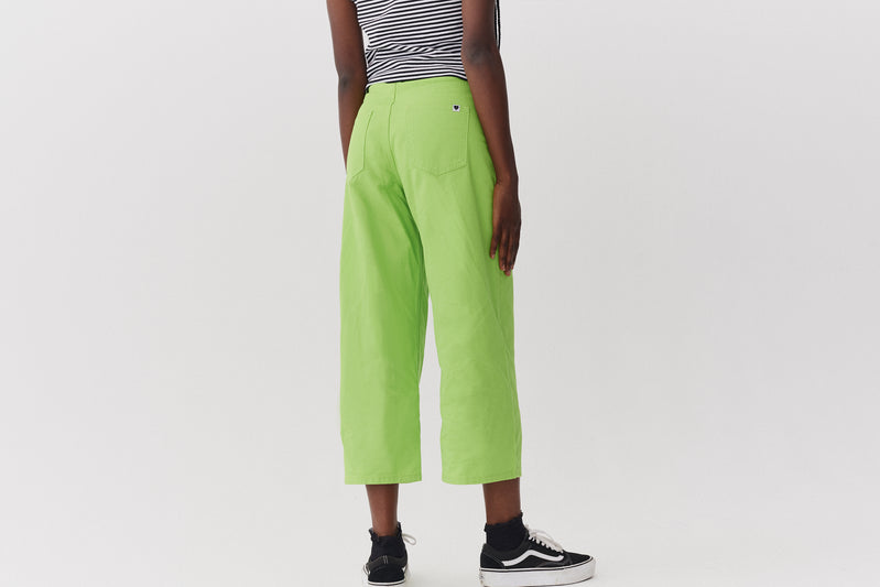 LO Lime Wide Leg Jeans