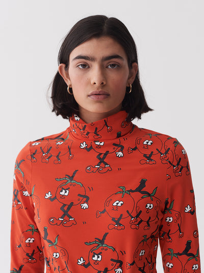 Lazy Oaf Long Sleeve Tomato Tee