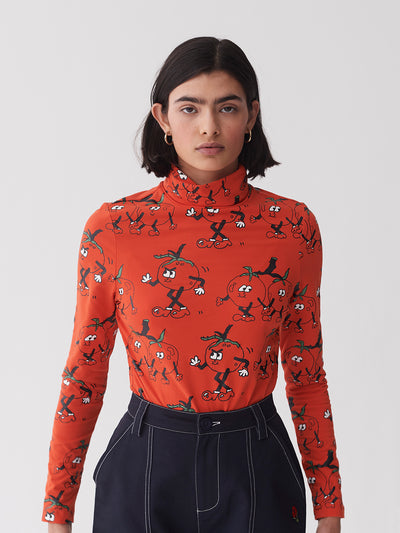 Lazy Oaf Long Sleeve Tomato Tee