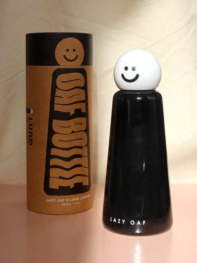 Lazy Oaf X Lund Black Water Bottle