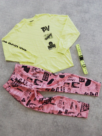 Lazy Oaf Band Poster Pants