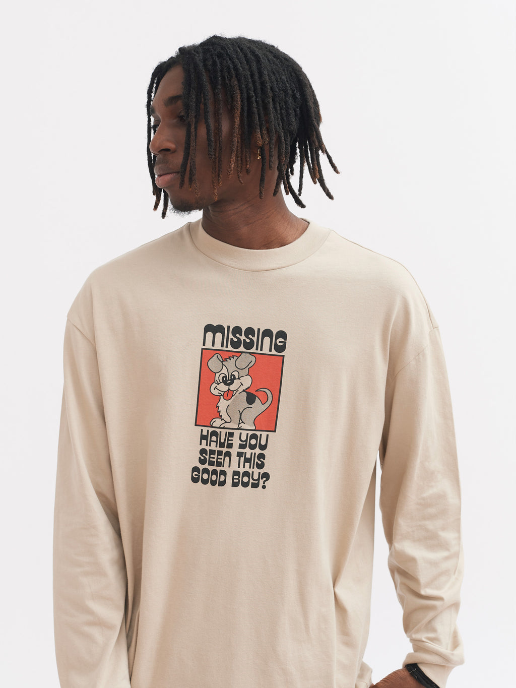 Lazy Oaf Good Boy Long Sleeve T-Shirt