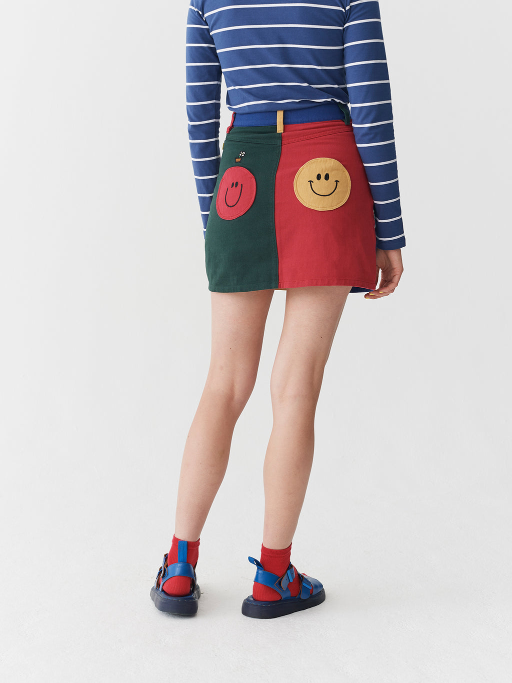 Lazy Oaf x Mr. Men Mr. Happy Mr. Wrong Skirt