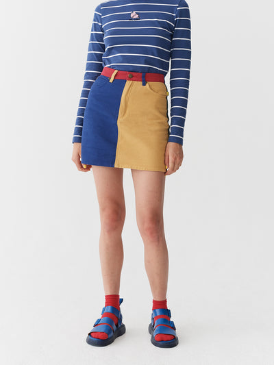 Lazy Oaf x Mr. Men Mr. Happy Mr. Wrong Skirt