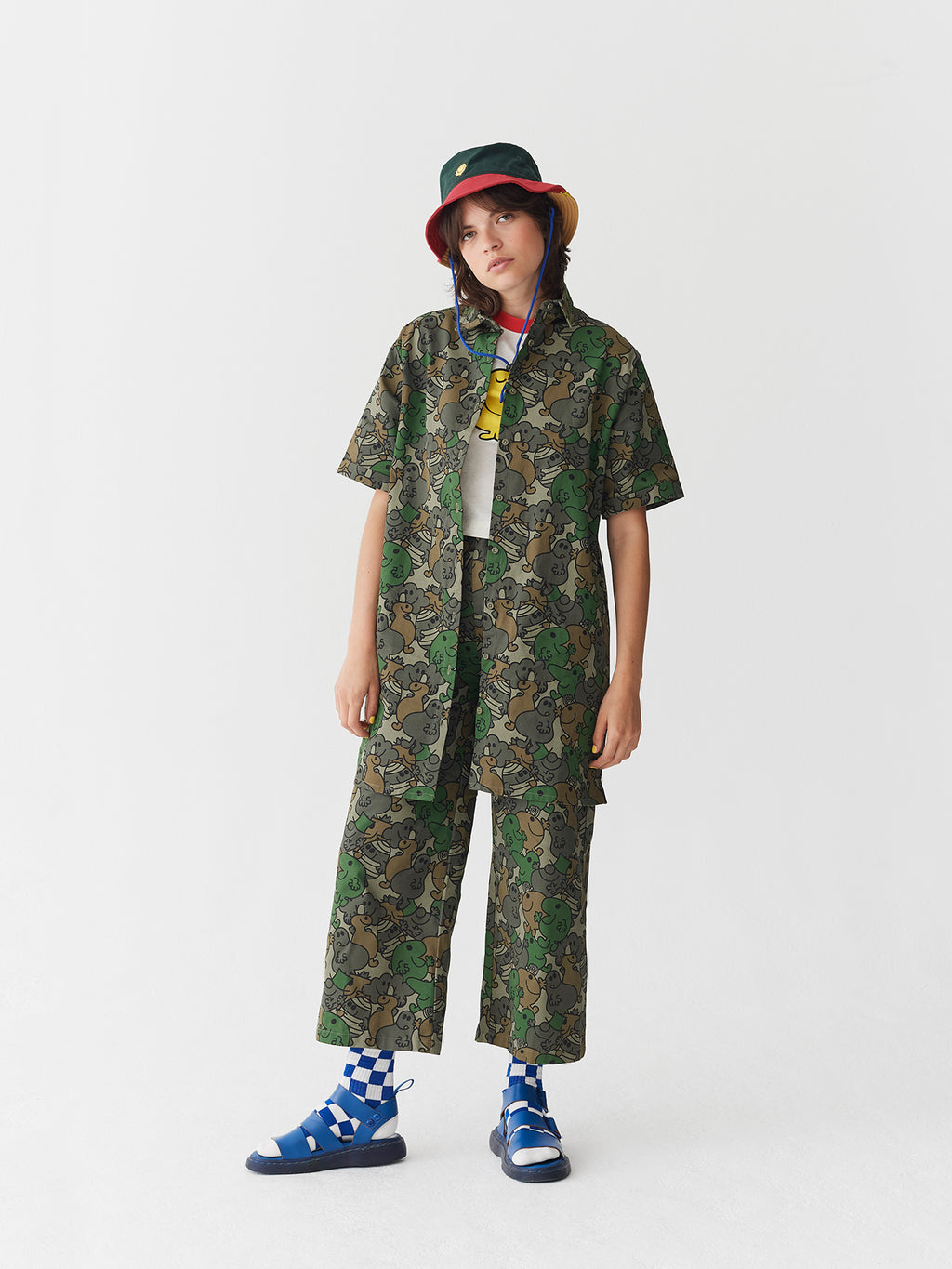 Lazy Oaf x Mr. Men Camo Work Pants