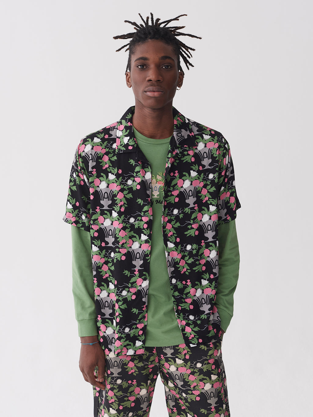 Lazy Oaf Nip It In The Bud Bowling Shirt