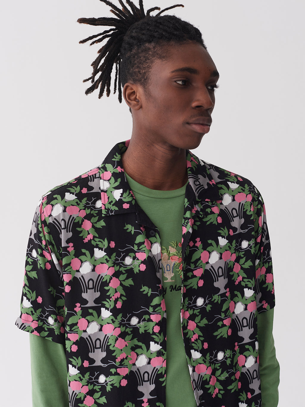 Lazy Oaf Nip It In The Bud Bowling Shirt