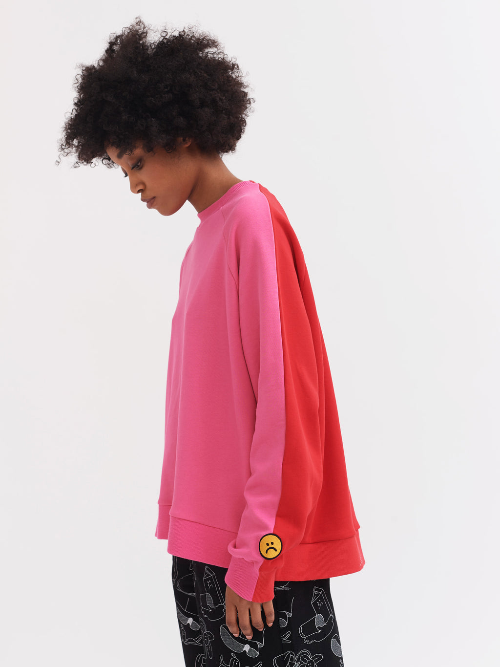 Lazy Oaf Oops Raglan Sweatshirt