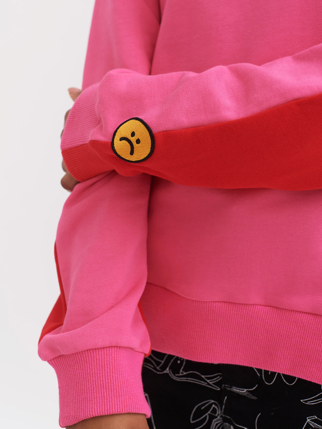 Lazy Oaf Oops Raglan Sweatshirt