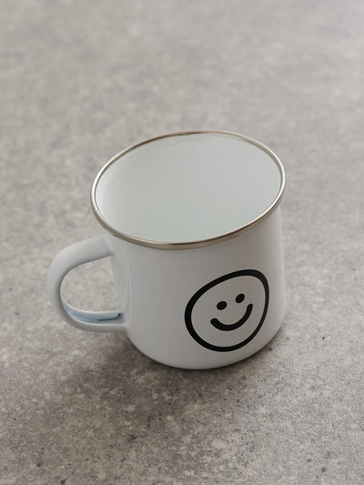 Lazy Oaf Happy Sad Camping Mug