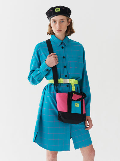 Lazy Oaf Off The Grid Shirt Dress