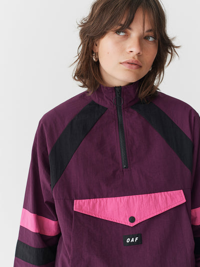 Lazy Oaf On Track 1/2 Zip Top