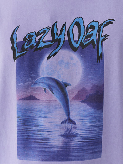 Lazy Oaf Over The Moon Dolphin T-Shirt