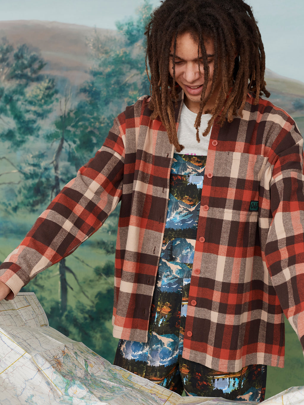 Lazy Oaf Bigfoot Plaid Overshirt