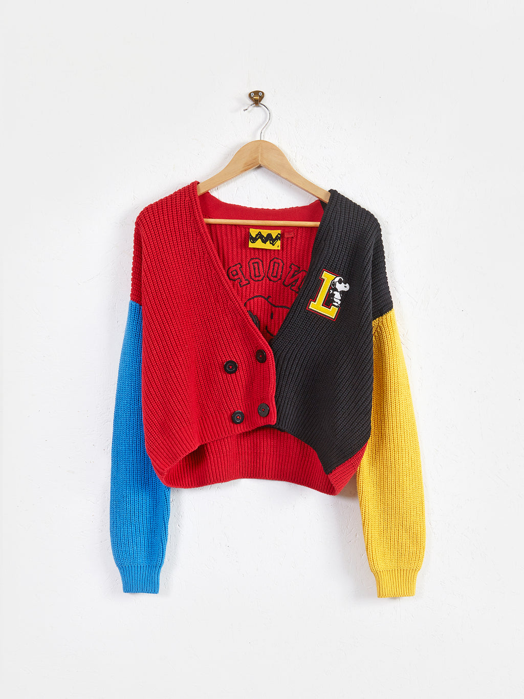 Lazy Oaf x Peanuts Double Breasted Cardigan