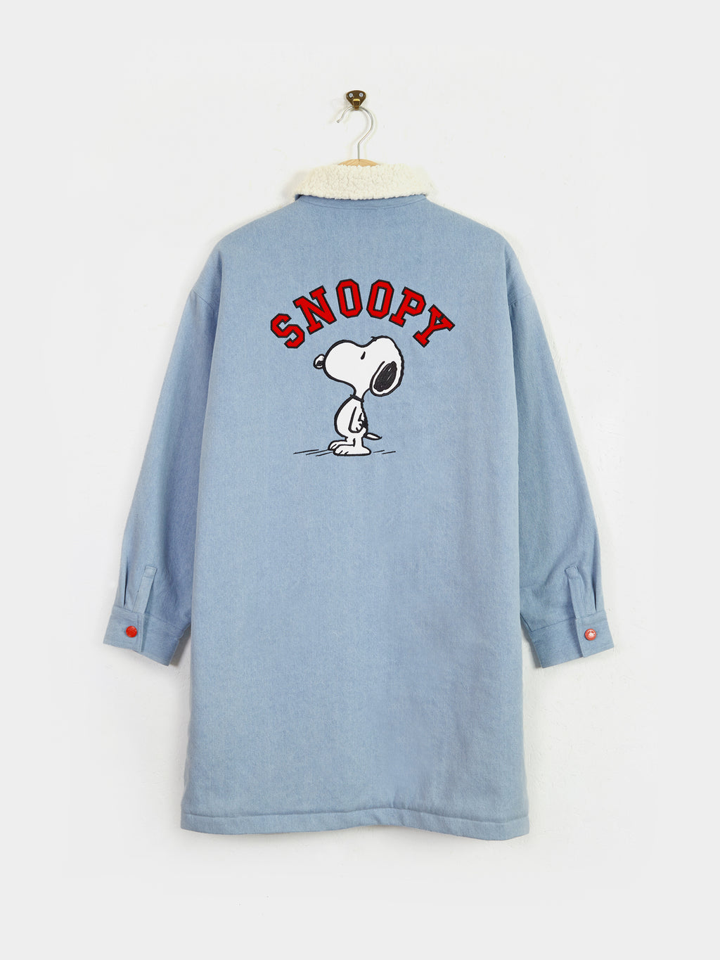 Lazy Oaf x Peanuts Fleecy Denim Jacket