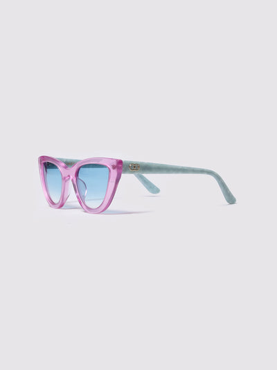 Lazy Oaf Pink Dee Dee Sunglasses