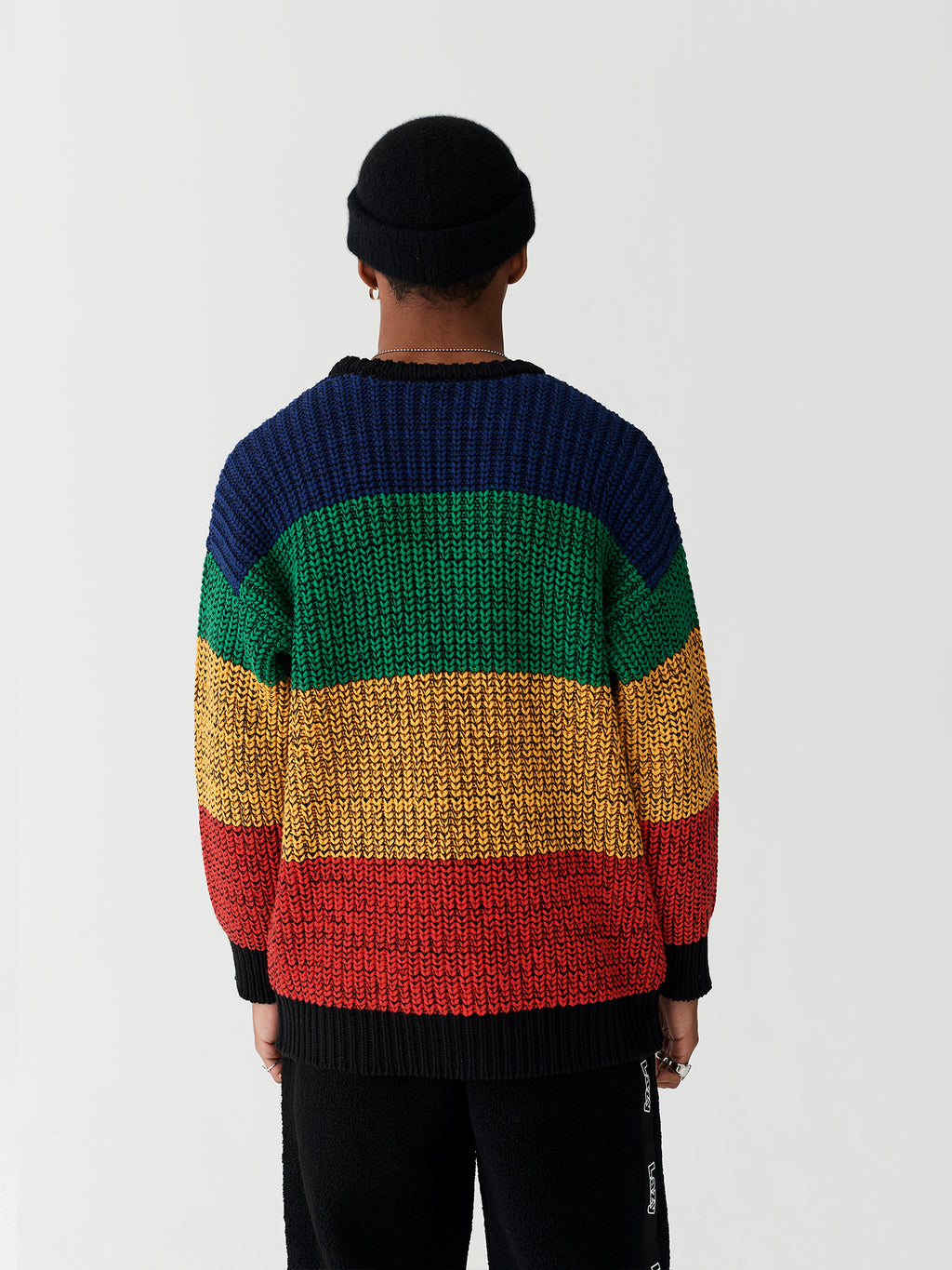 Lazy Oaf Rainbow Knitted Jumper