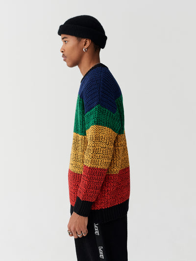 Lazy Oaf Rainbow Knitted Jumper