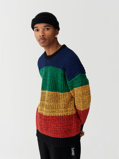 Lazy Oaf Rainbow Knitted Jumper