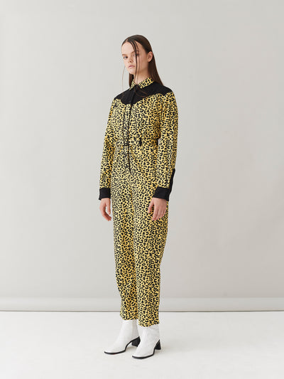 G.E.M. Rodeo Leopard Jumpsuit