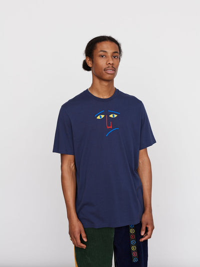 Lazy Oaf Lowbrow Navy T-Shirt