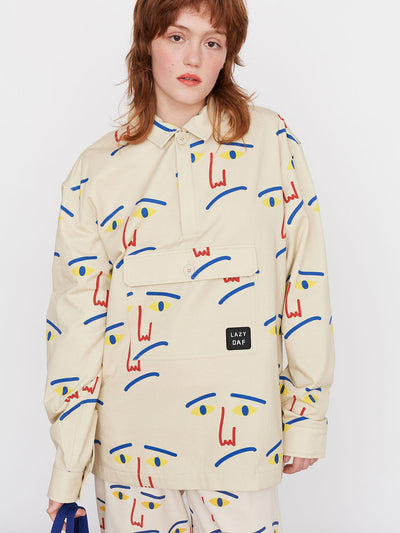 Lazy Oaf Artists Smock Overshirt