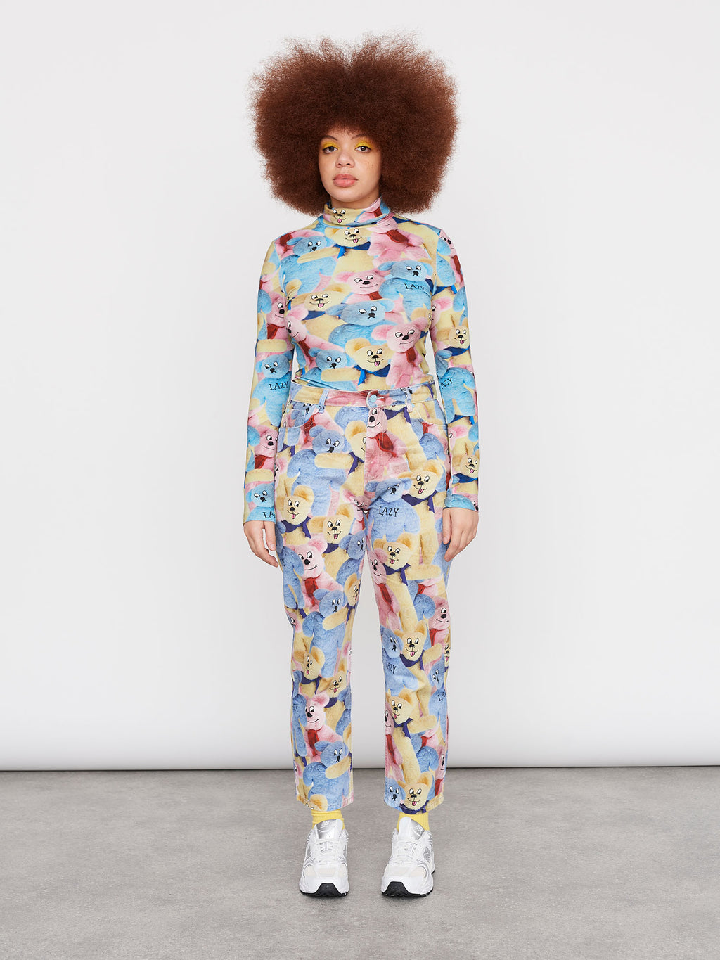 Lazy Oaf Beary Nice Mom Jeans