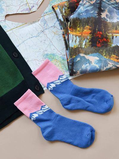 Lazy Oaf Snow Mountain Socks