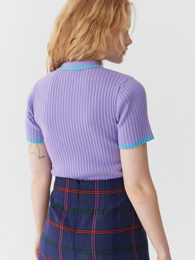 Lazy Oaf Tiny Heart Polo Knit