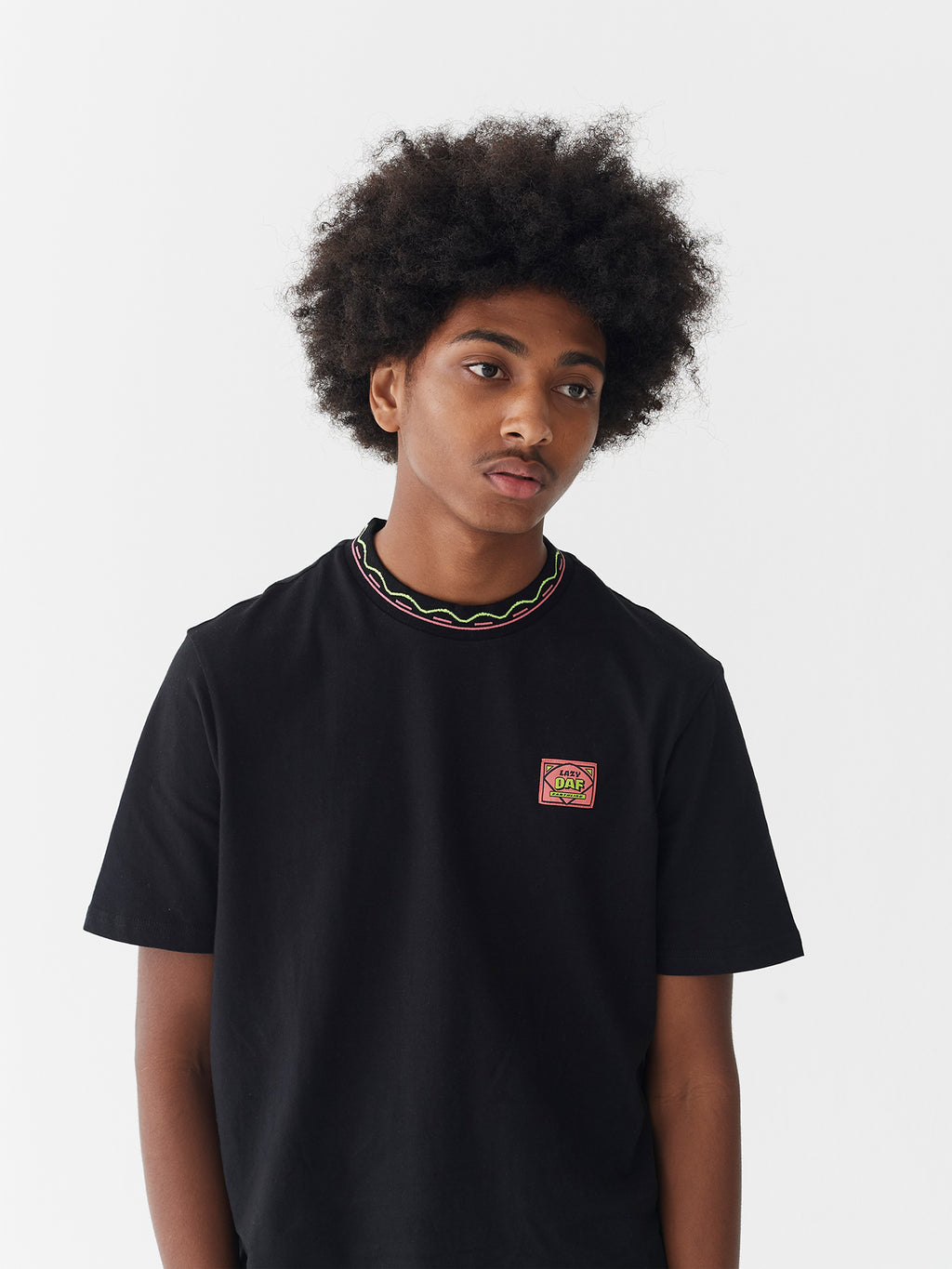 Lazy Oaf Wavy Neck T-Shirt